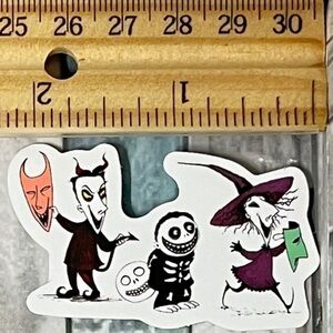 🌀10/$10🌀 Nightmare Before Christmas Waterproof Vinyl Sticker Decal